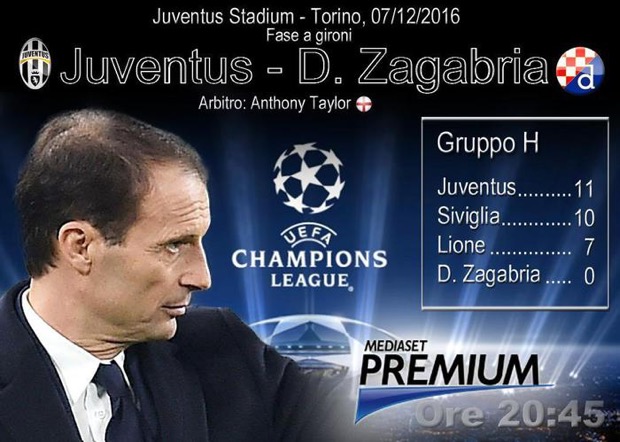 Juventus-Dinamo Zagabria