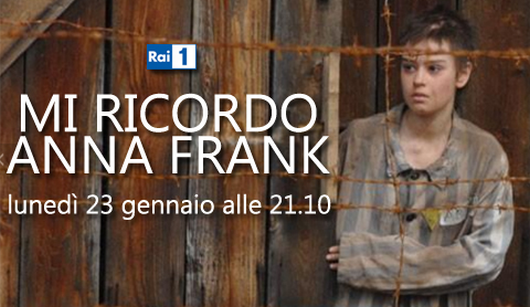 Fiction: "Mi ricordo Anna Frank" in replica il 23 Gennaio su RaiUno