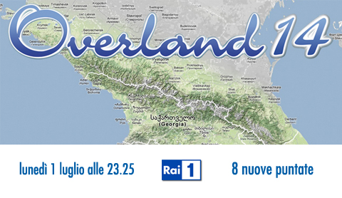 "Overland", la nuova serie del programma on the road di Rai Uno