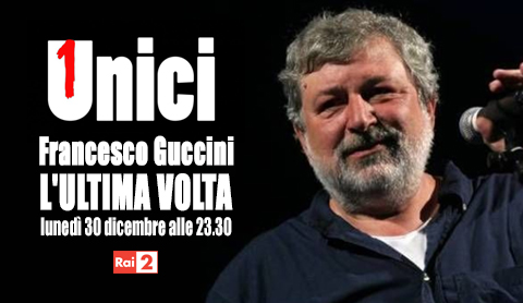 Unici, la terza puntata dedicata a Francesco Guccini su Rai due