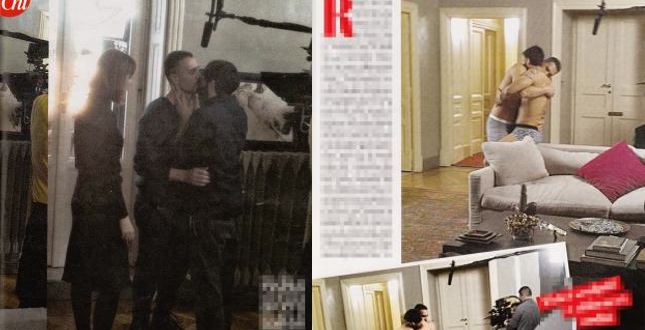 Raoul Bova e Marco Bocci si baciano ma sul set del film "Scusate se esisto" [Foto]