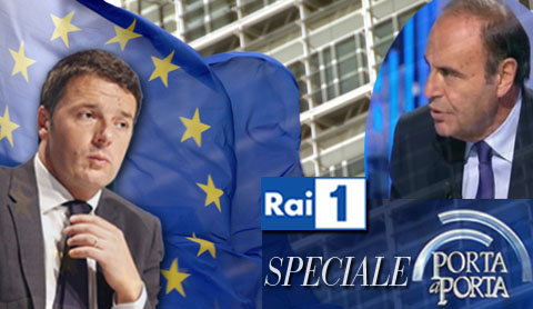 Speciale Porta a porta con Matteo Renzi