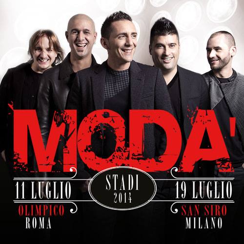 Modà, il concerto di San Siro in onda il 6 settembre su Canale 5