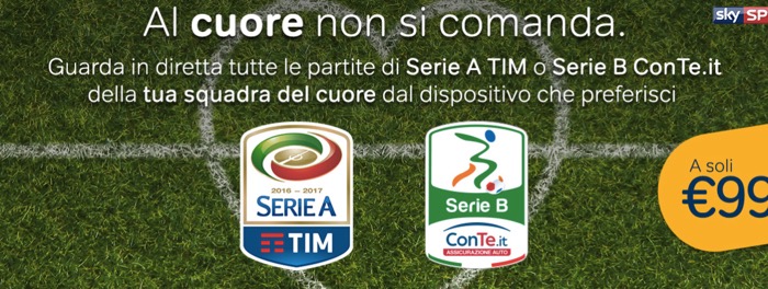 Serie A, now tv