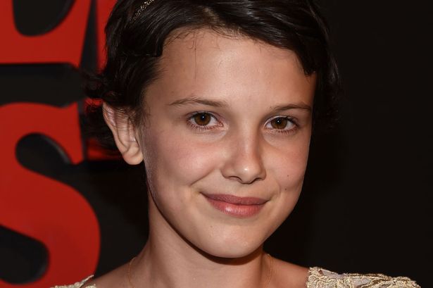 Millie Bobby Brown in un mush-up di Stranger Things