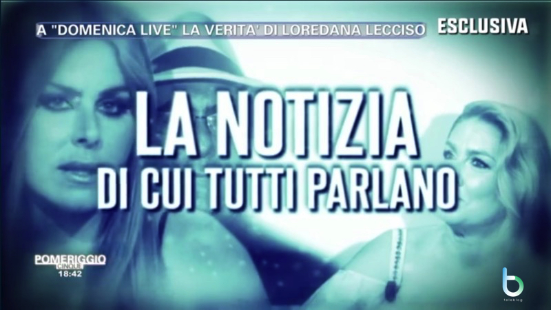 Loredana Lecci a Domenica Live copy
