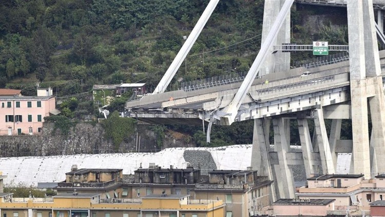 Rai palinsesto Ponte Morandi