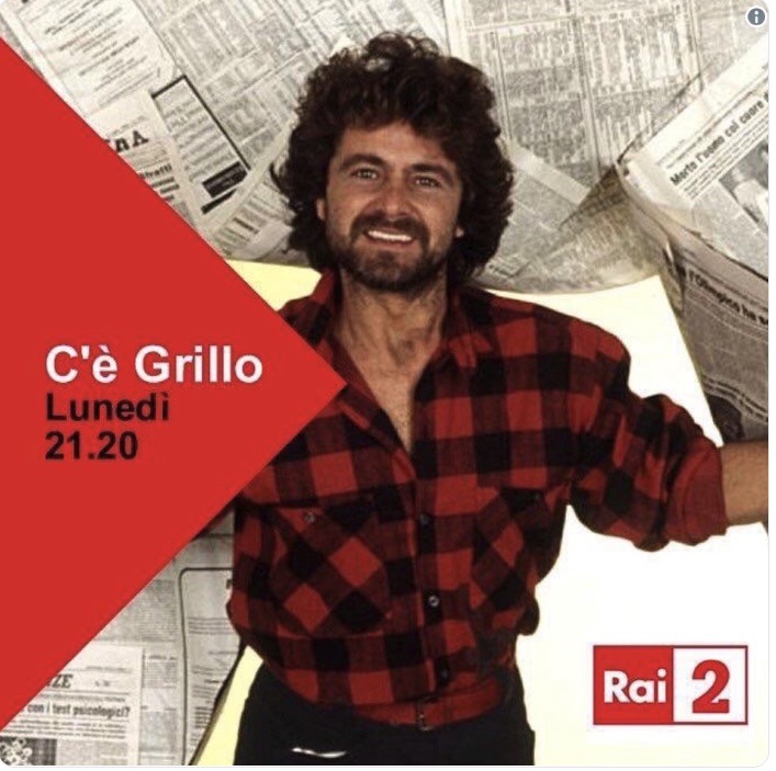 Beppe Grillo su Rai due