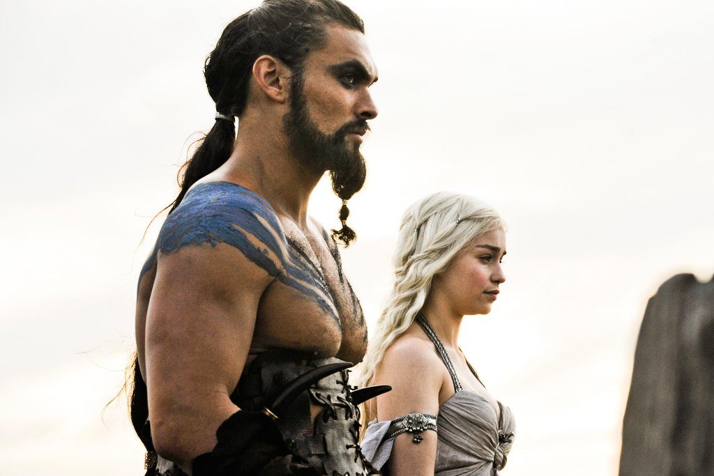 Game of Thrones: la reunion di Jason Momoa e Emilia Clarke agli Oscar 2019