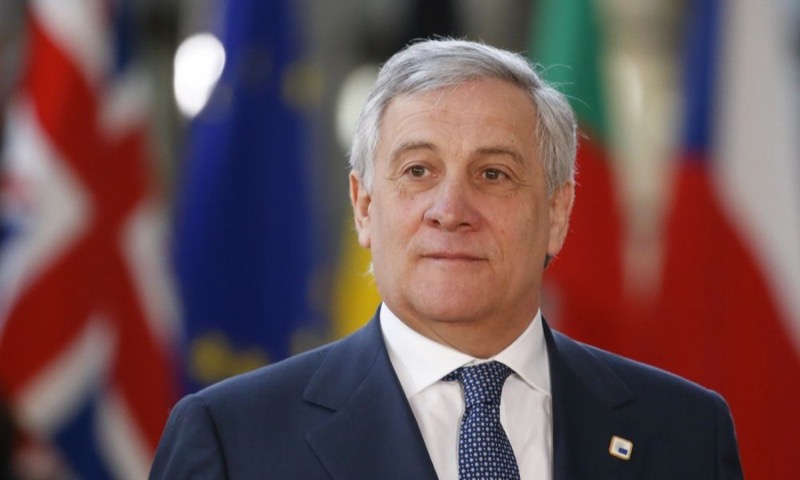 Antonio Tajani a Che tempo che fa