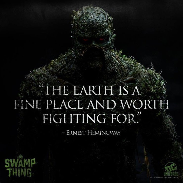 Swamp Thing: le prime immagini ufficiali del mostro