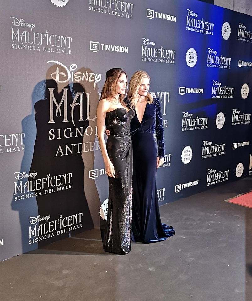 Maleficent 2, Angelina Jolie e Michelle Pfeiffer incantano Roma