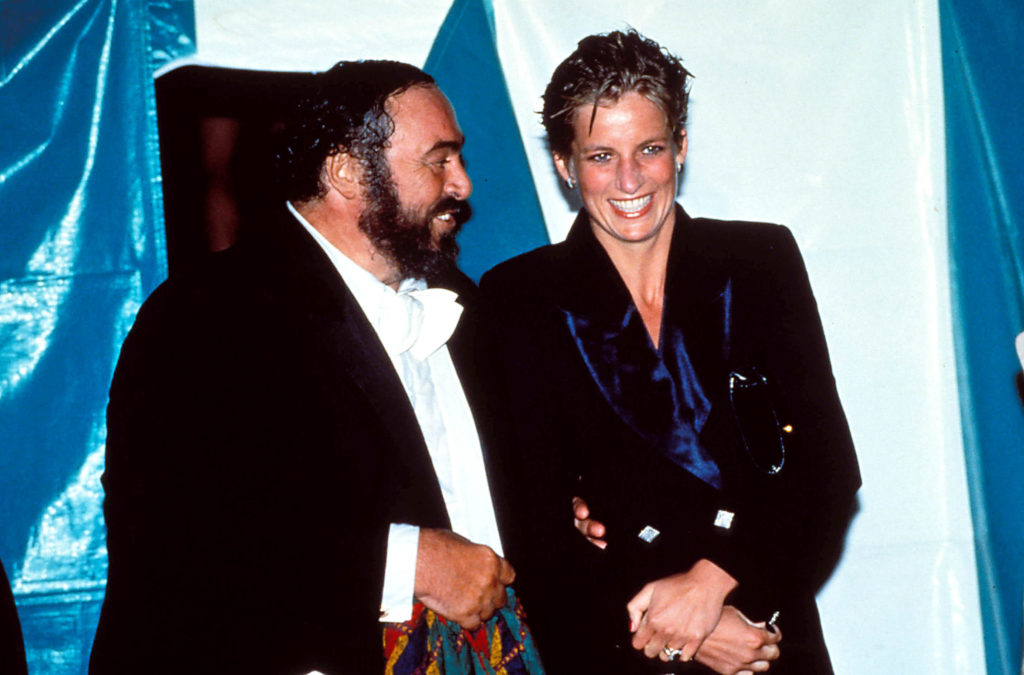 Pavarotti-con-Lady-Diana-documentario-TIMVISION