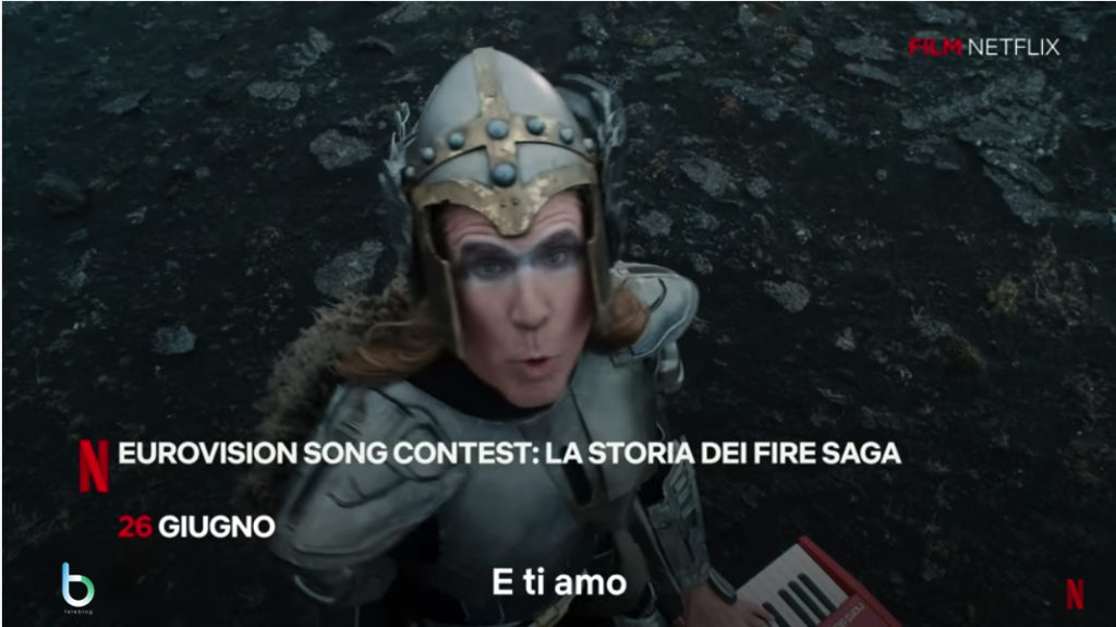 Eurovision song contest - The fire saga
