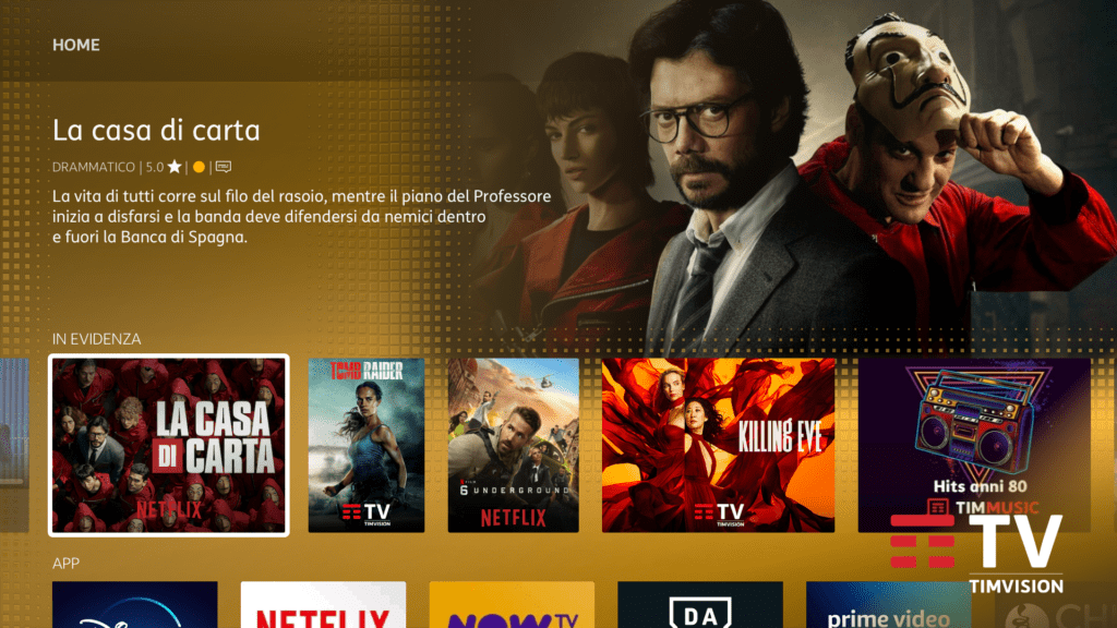 Mondo Netflix con Timvision Plus