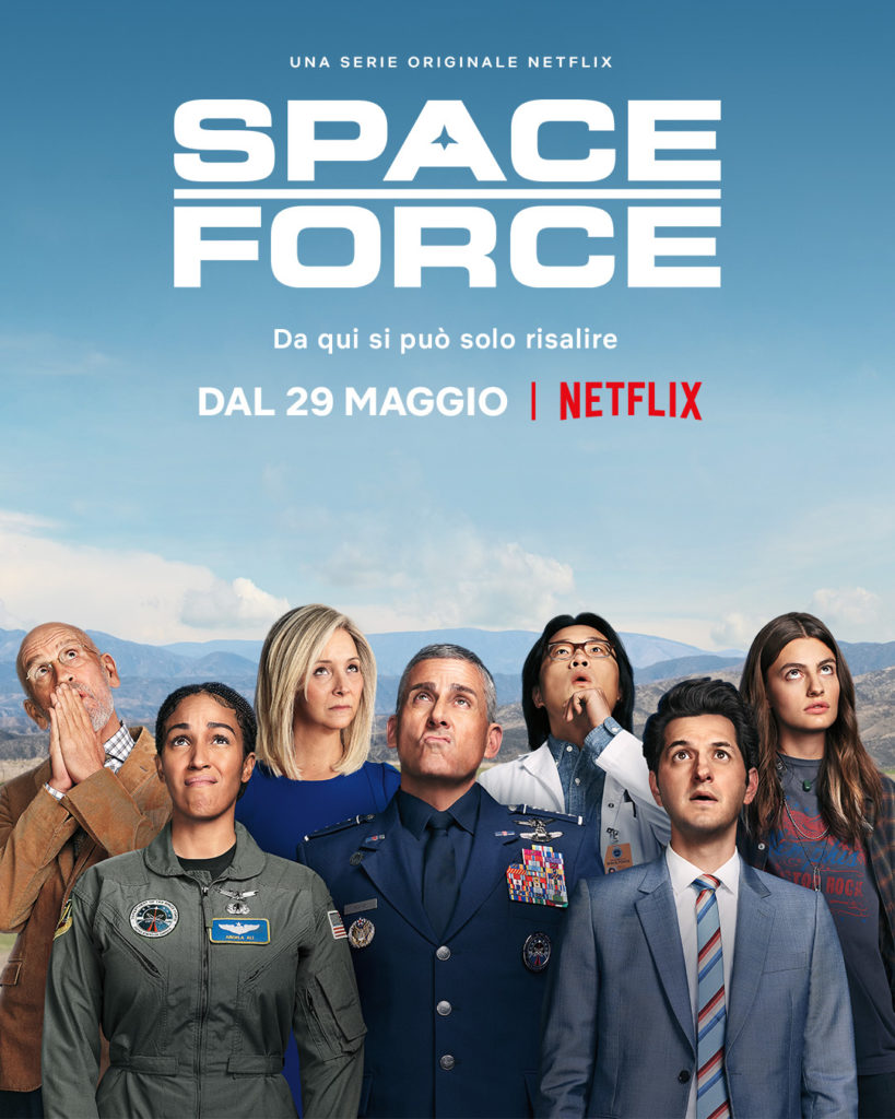 Space Force, arriva finalmente la nuova comedy con Steve Carell su Netflix.