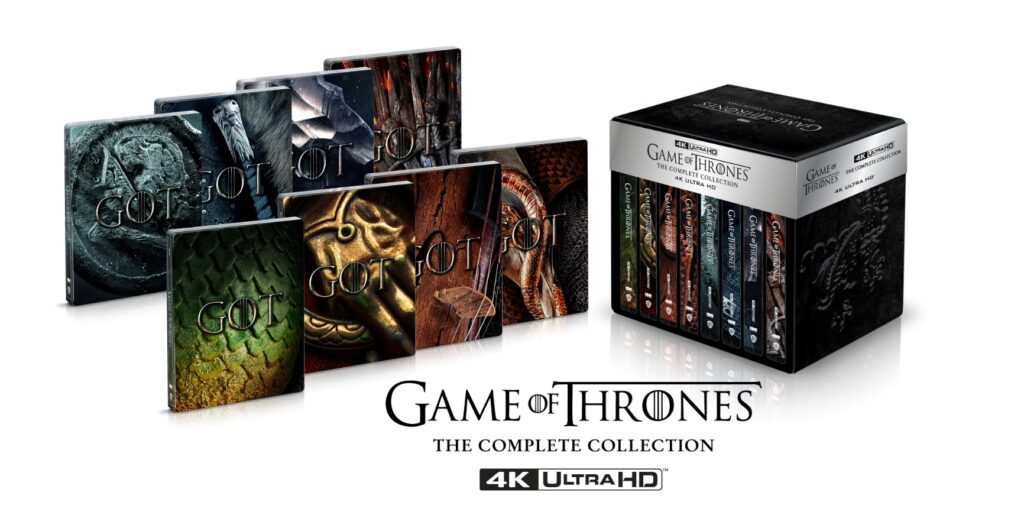 Il trono di spade Game of thrones Steelbox DVD Ultra HD