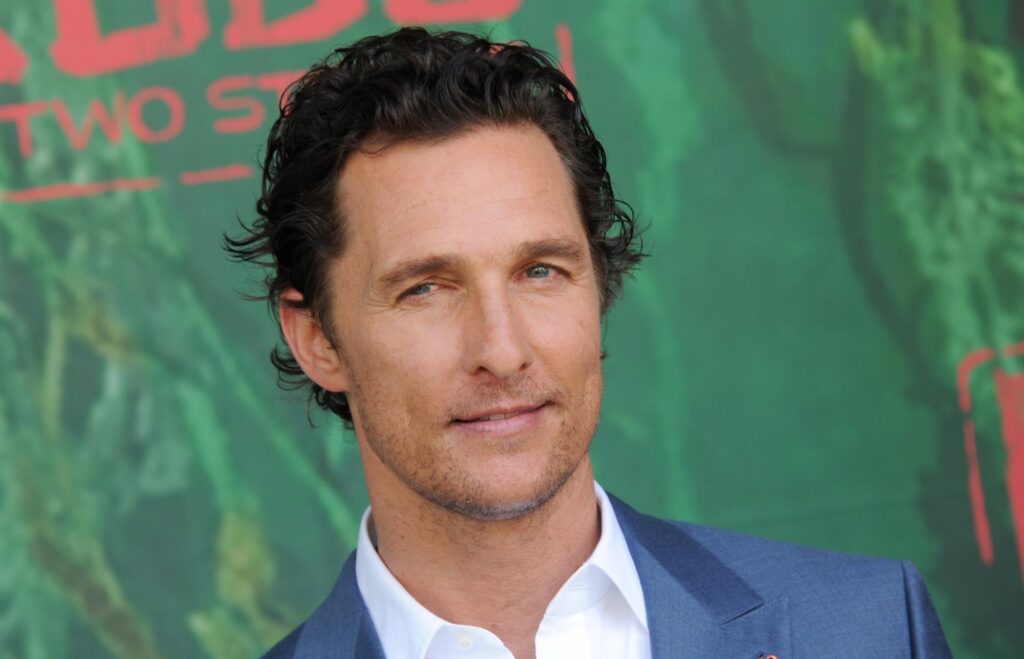 L'attore premio Oscar Matthew McConaughey super ospite a Che tempo che fa