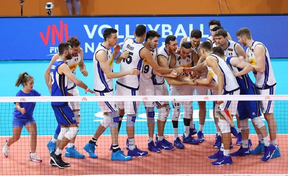 Italia-Argentina volleyball maschile La7