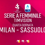 Calcio femminile, su La7 e La7d Milan-Sassuolo