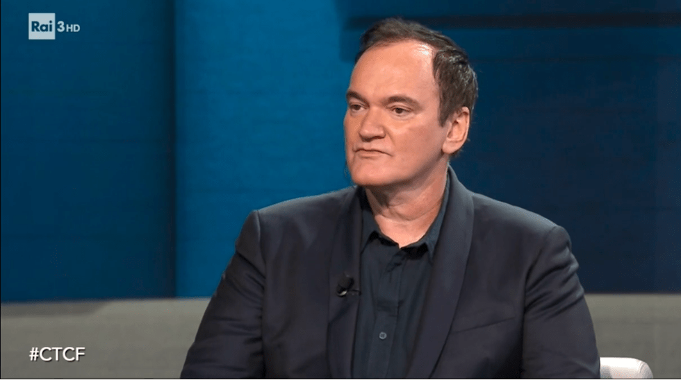 Quentin Tarantino clip Che tempo che fa