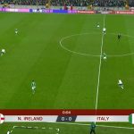 Irlanda del Nord - Italia ascolti tv rai uno