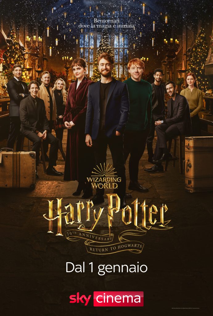 “Harry Potter 20th Anniversary: Return to Hogwarts”, il trailer e poster ufficiali dell’evento in arrivo su Sky