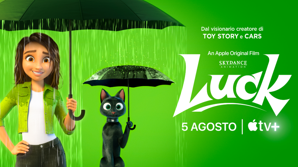 Luck, in anteprima mondiale su Apple TV+ dal 5 agosto il nuovo film animazione