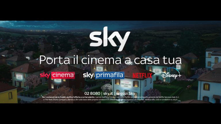 Sky porta il cinema a casa tua, la nuova campagna promozionale di Sky
