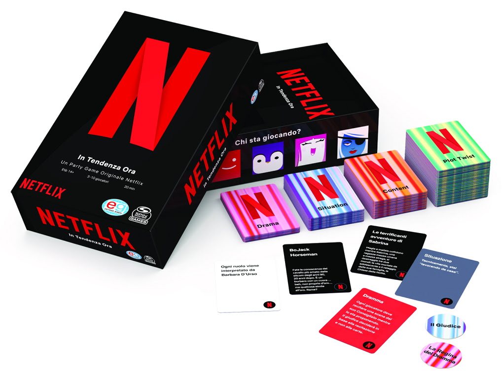 Netflix – In Tendenza Ora, il primo gioco da tavolo della piattaforma di Spin Master