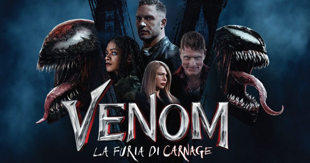 Venom la furia di Carnage sky cinema