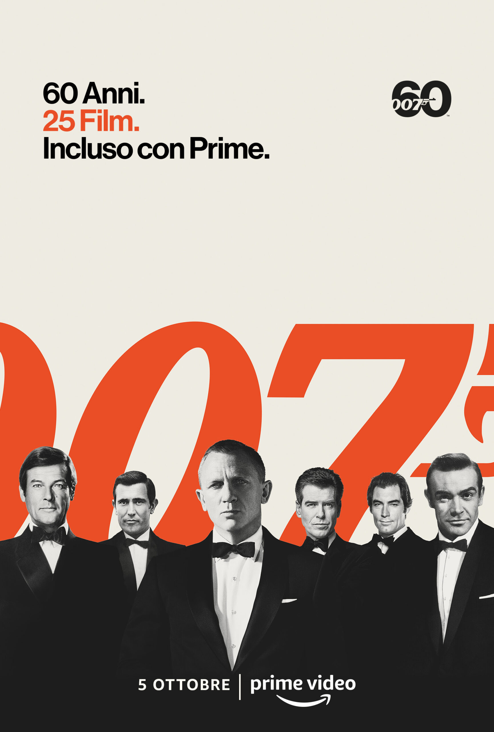 007 60 anni Prime video