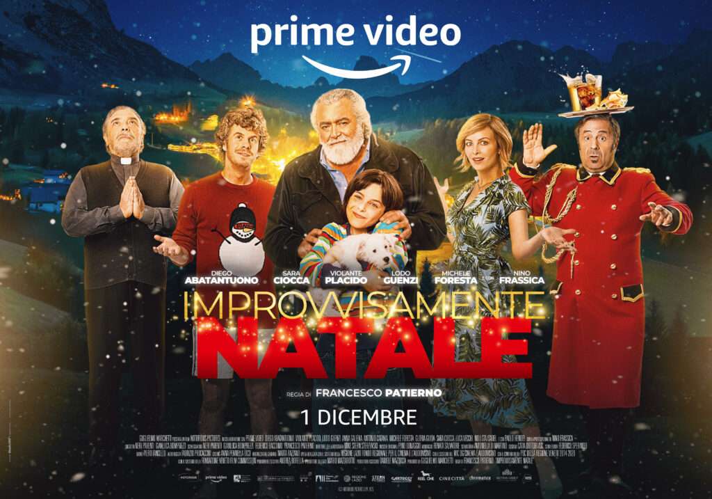 Improvvisamente Natale, la nuova family comedy con Diego Abatantuono su Prime Video dal 1° dicembre
