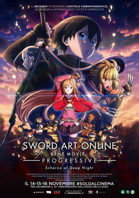 Sword Art online Progressive The Movie, al cinema la nuova produzione Nexo Digital e Dynit