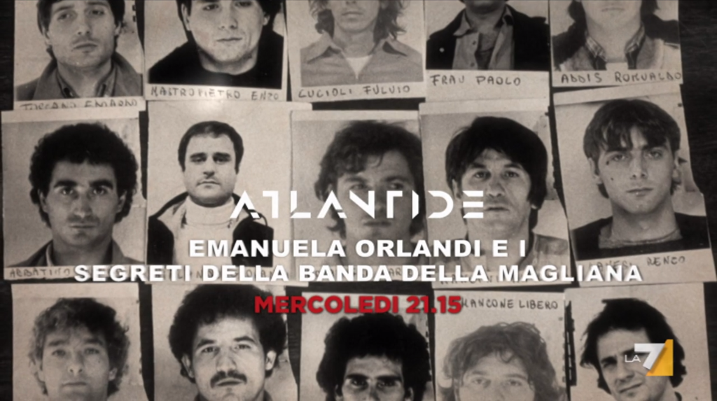 “Emanuela Orlandi e i segreti della banda della Magliana” nella puntata di Atlantide su La7