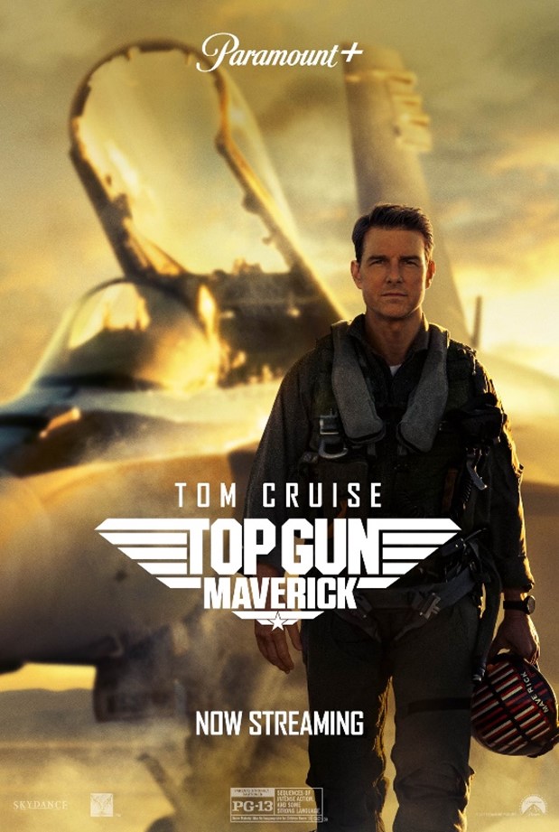 Top Gun: Maverick è disponibile da oggi su Paramount+!