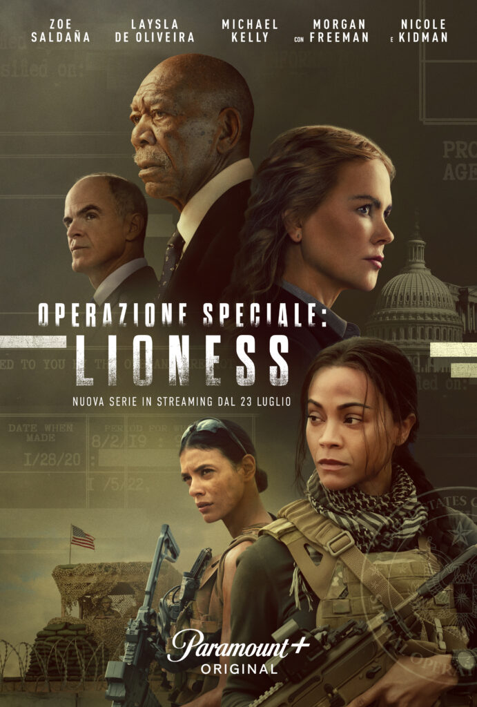 Operazione Speciale: Lioness, arriva la nuova serie di Sheridan con Zoe Saldana e Nicole Kidman su Paramount+