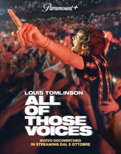 “Louis Tomlinson: All of Those Voices”, dagli One Direction al suo tour mondiale su Paramount+