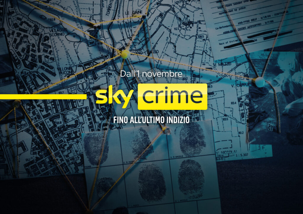 Sky Crime, dal 1 novembre il nuovo canale true crime dalle orme di Crime+Investigation