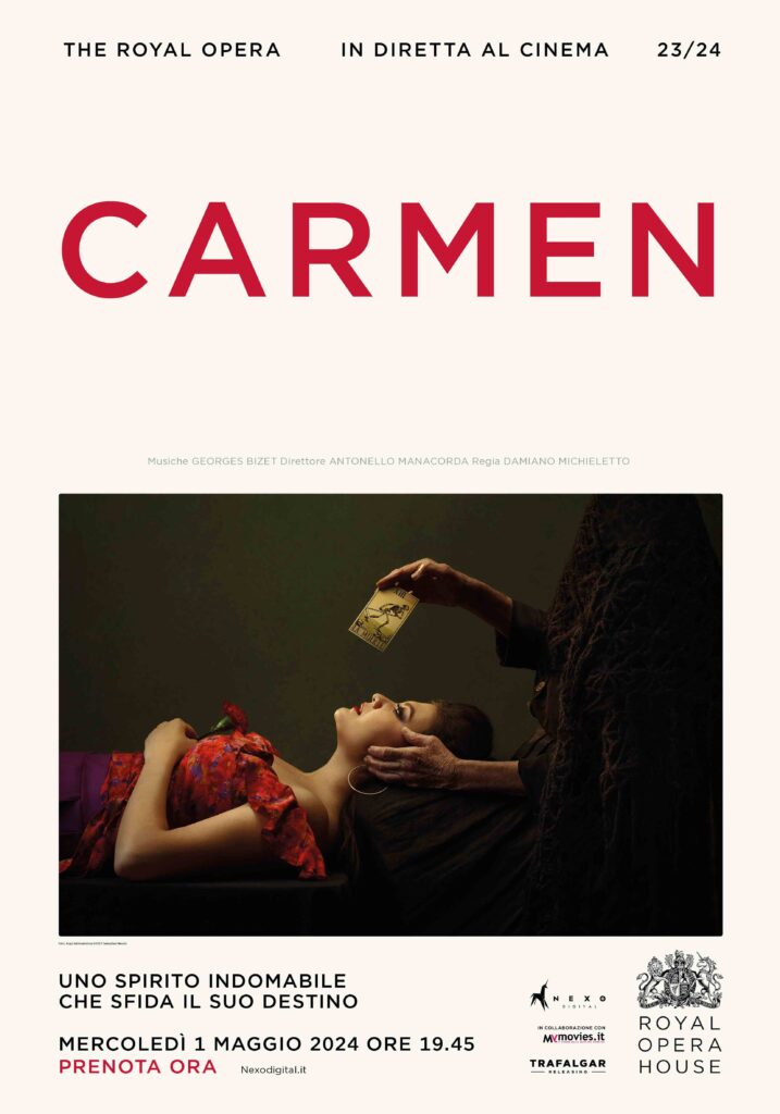 Carmen, in diretta al cinema dalla Royal Opera House la versione diretta da Damiano Michieletto