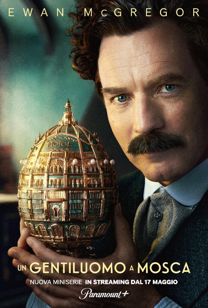 Un gentiluomo a Mosca, Ewan McGregor nella nuova miniserie Paramount+