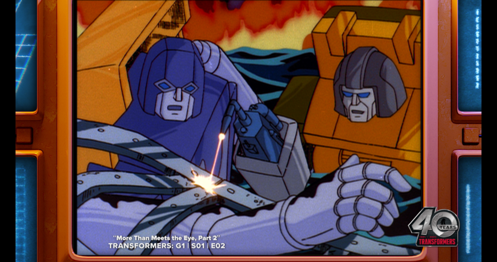 Transformers, il 40mo anniversario della serie animata classica celebrato nei cinema da Nexo